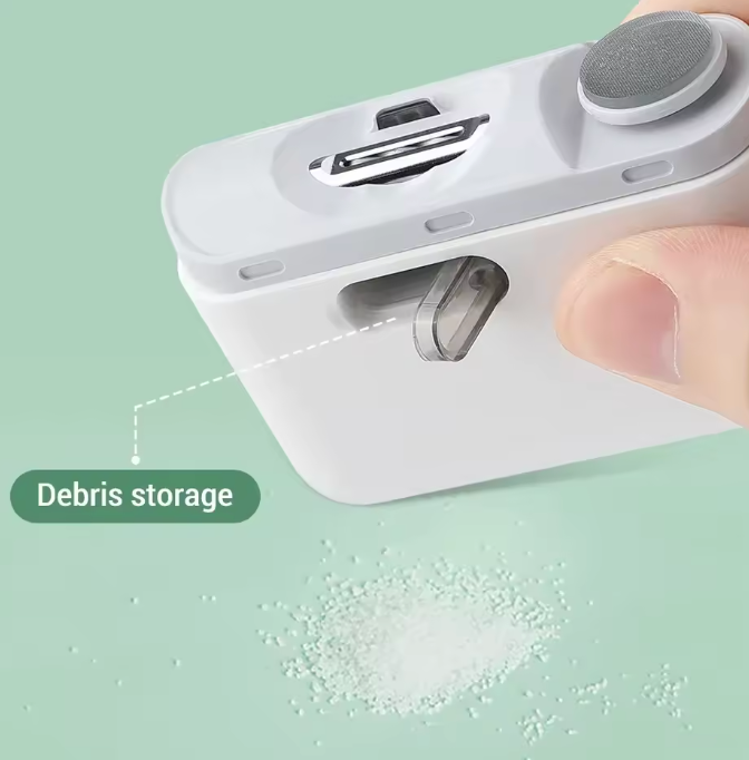 クロスボーダー向け多機能電動爪切り。
子どもから高齢者まで使える、手足対応の全自動爪切り・爪削り器です。