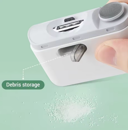 クロスボーダー向け多機能電動爪切り。
子どもから高齢者まで使える、手足対応の全自動爪切り・爪削り器です。